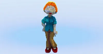 Lois Griffin — Minecraft Build by LeonisBuilds