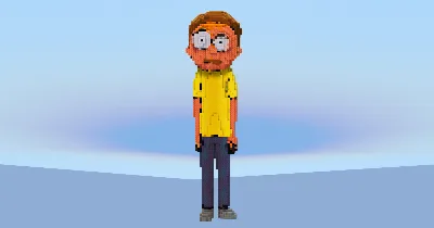 Morty — Minecraft Build by LeonisBuilds