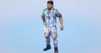 Messi‎ — Minecraft Build by LeonisBuilds