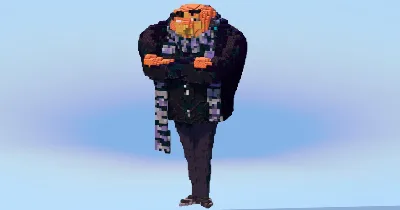Gru — Minecraft Build by LeonisBuilds