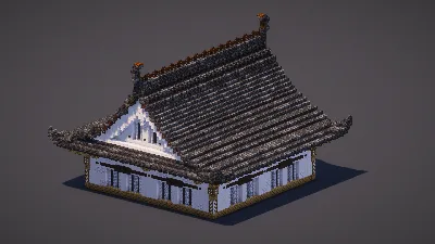 Small Japanese Castle — Minecraft Build by MellowHat