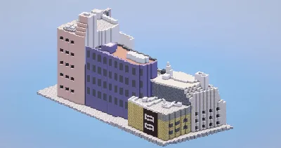 City Minecraft Palace — Minecraft Build by LeonisBuilds