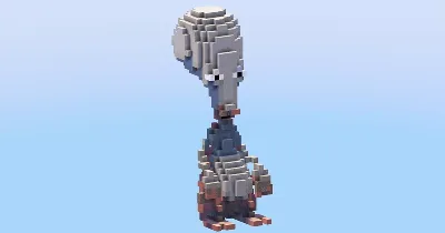 Roger Smith from American Dad — Minecraft Build by LeonisBuilds