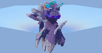 Dialga Original — Minecraft Build by LeonisBuilds