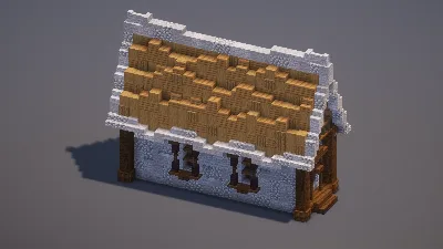 Small Medieval House — Minecraft Build by MellowHat