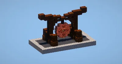 Gong — Minecraft Build by LeonisBuilds