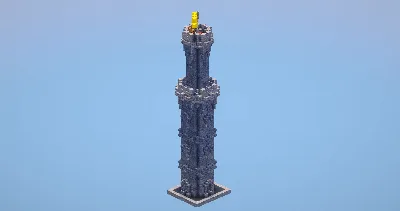 Big Stone Tower — Minecraft Build by LeonisBuilds