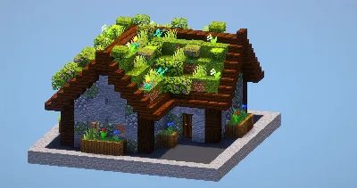 Stone House — Minecraft Build by LeonisBuilds