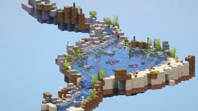 Custom Lake — Minecraft Build by LeonisBuilds