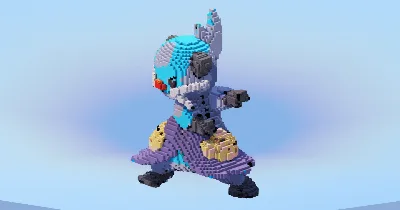 Dewott — Minecraft Build by LeonisBuilds