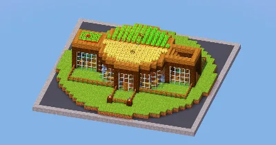 Spruce Starter Base with Farm — Minecraft Build by LeonisBuilds