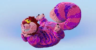 The Cheshire Cat — Minecraft Build by LeonisBuilds