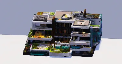 Modern Villa — Minecraft Build by ModernCraft