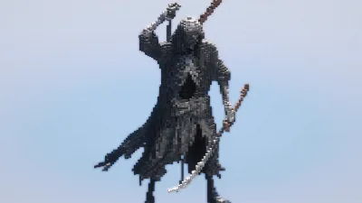 Skeleton Warrior — Minecraft Build by LeonisBuilds