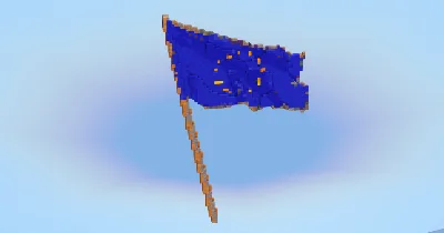 EU Flag — Minecraft Build by LeonisBuilds