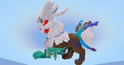 Silvally — Minecraft Build by LeonisBuilds