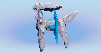 Arceus Water — Minecraft Build by LeonisBuilds
