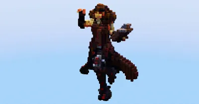 Wanda Maximoff from Marvel — Minecraft Build by LeonisBuilds