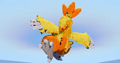 Combusken — Minecraft Build by LeonisBuilds
