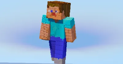 Steve — Minecraft Build by LeonisBuilds