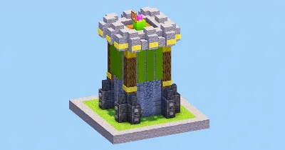 Clash of Clans Archer Tower Level 10 — Minecraft Build by LeonisBuilds