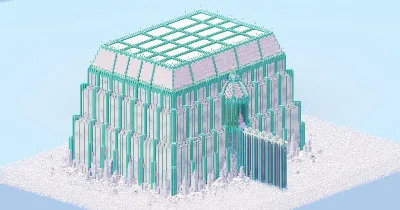 Giant Aether Castle — Minecraft Build by LeonisBuilds