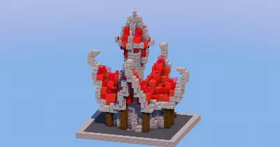 Evil Medieval Fantasy House 3 — Minecraft Build by LeonisBuilds