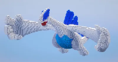 Lugia — Minecraft Build by LeonisBuilds