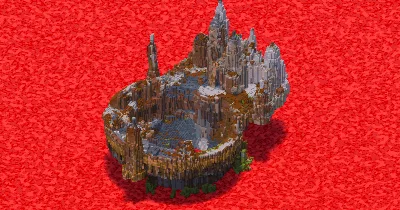 Gothic City Ring — Minecraft Build by ImpossibleBuilds