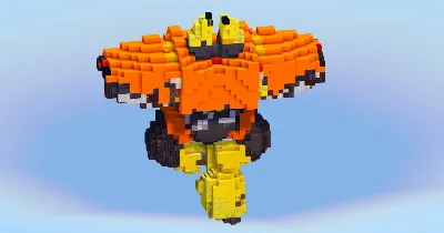 Tapu Bulu from Pokemon — Minecraft Build by LeonisBuilds