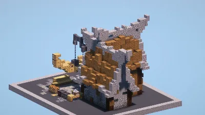Medieval Carpenter House — Minecraft Build by LeonisBuilds