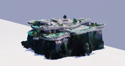 Futuristic Building — Minecraft Build by ModernCraft