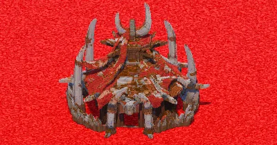 Orc Tusk Hut — Minecraft Build by ImpossibleBuilds
