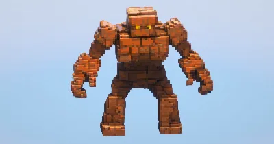 Clay Golem‎ — Minecraft Build by LeonisBuilds