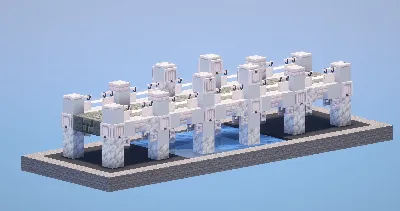 Modern Bridge — Minecraft Build by LeonisBuilds