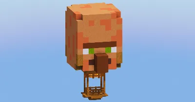 Villager Hot Air Balloon — Minecraft Build by LeonisBuilds