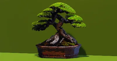 Bonsai Tree — Minecraft Build by VerdantBuilds