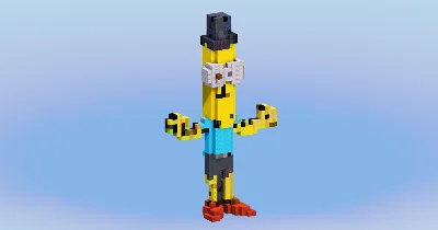 Mr Poopybutthole from Rick and Morty — Minecraft Build by LeonisBuilds