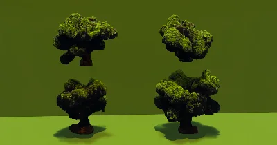 Oak Trees Pack — Minecraft Build by VerdantBuilds