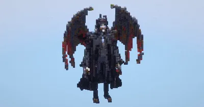 Ryuk‎ from Death Note — Minecraft Build by LeonisBuilds