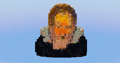 Galileo Galilei Bust — Minecraft Build by LeonisBuilds