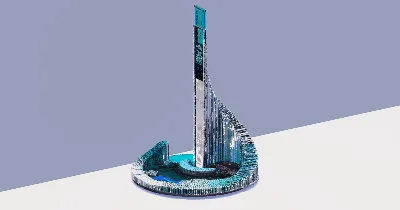 Futuristic Skyscraper — Minecraft Build by ModernCraft