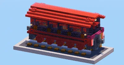 Passenger Train Wagon — Minecraft Build by LeonisBuilds