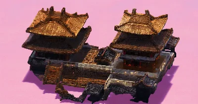 Two Japanese Pagoda — Minecraft Build by EasternRealms