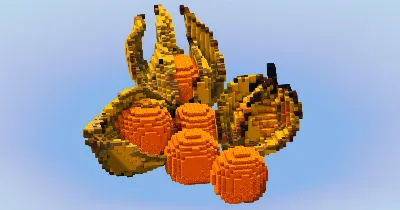 Physalis Fruit — Minecraft Build by LeonisBuilds