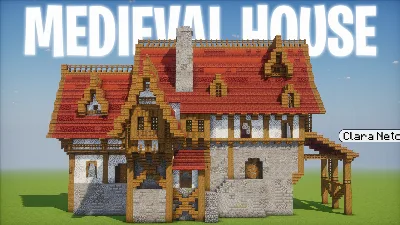Medieval House — Minecraft Build by claraneto
