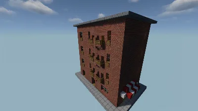 Apartment Building — Minecraft Build by adripika12
