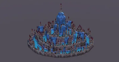 Deepslate Fountain — Minecraft Build by MellowHat