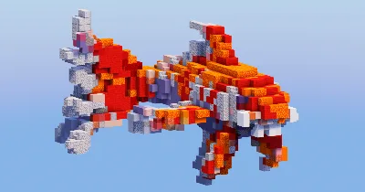Koi Fish Animal — Minecraft Build by LeonisBuilds