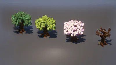 Tree Pack — Minecraft Build by MellowHat